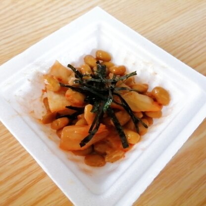 キムチが納豆によく合い美味しく頂きました(*^-^*)
レシピありがとうございます☆
ご馳走様でした♪
